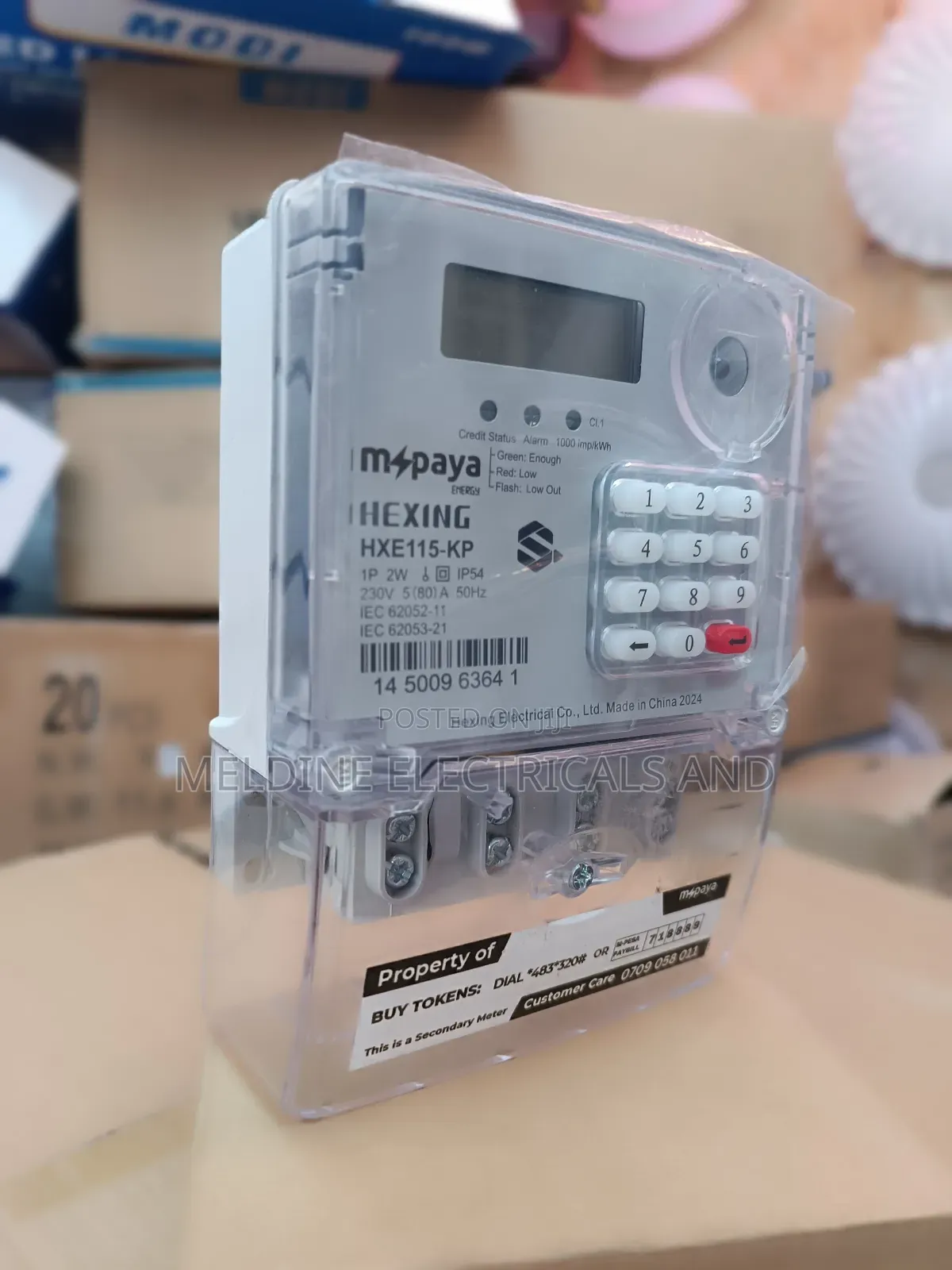 Token Submeter M-Paya