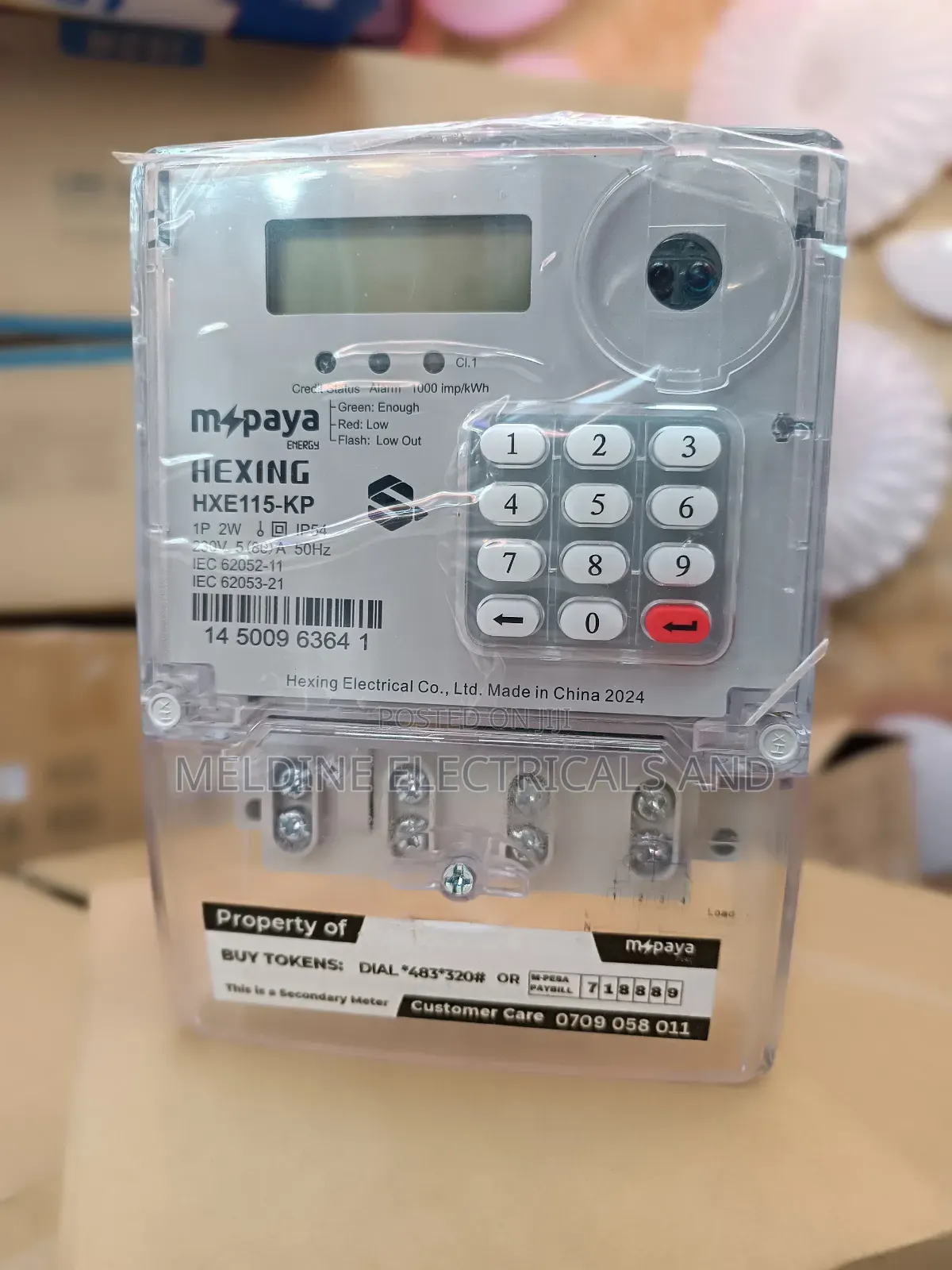 Token Submeter M-Paya