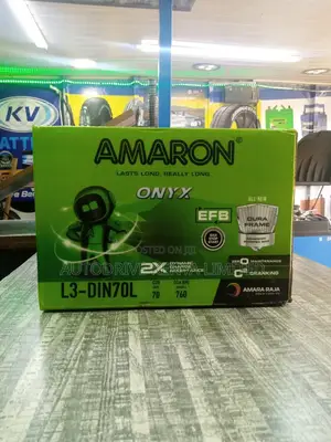 DIN70L Amaron EFB Start Stop Car Battery