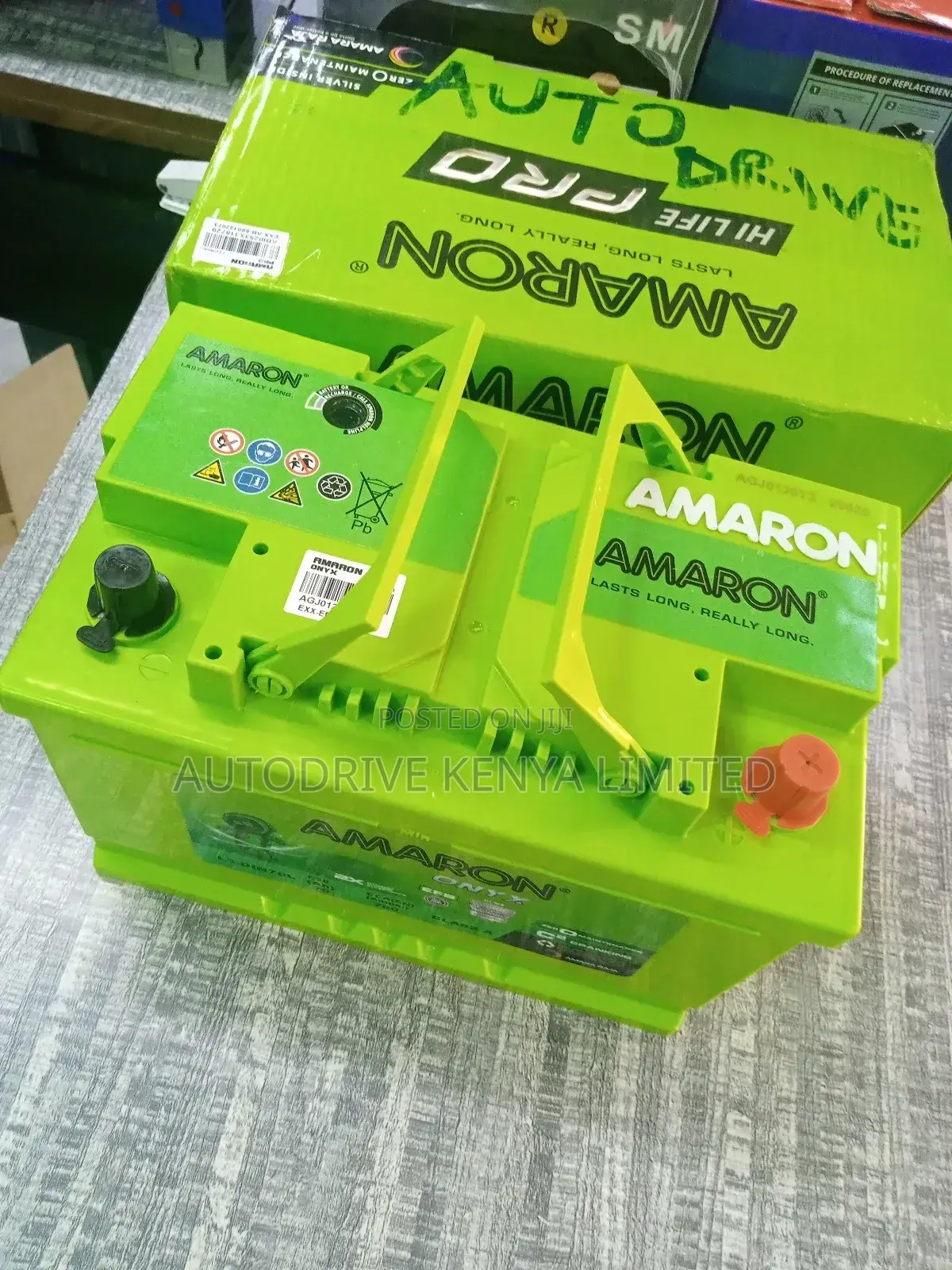 DIN70L Amaron EFB Start Stop Car Battery