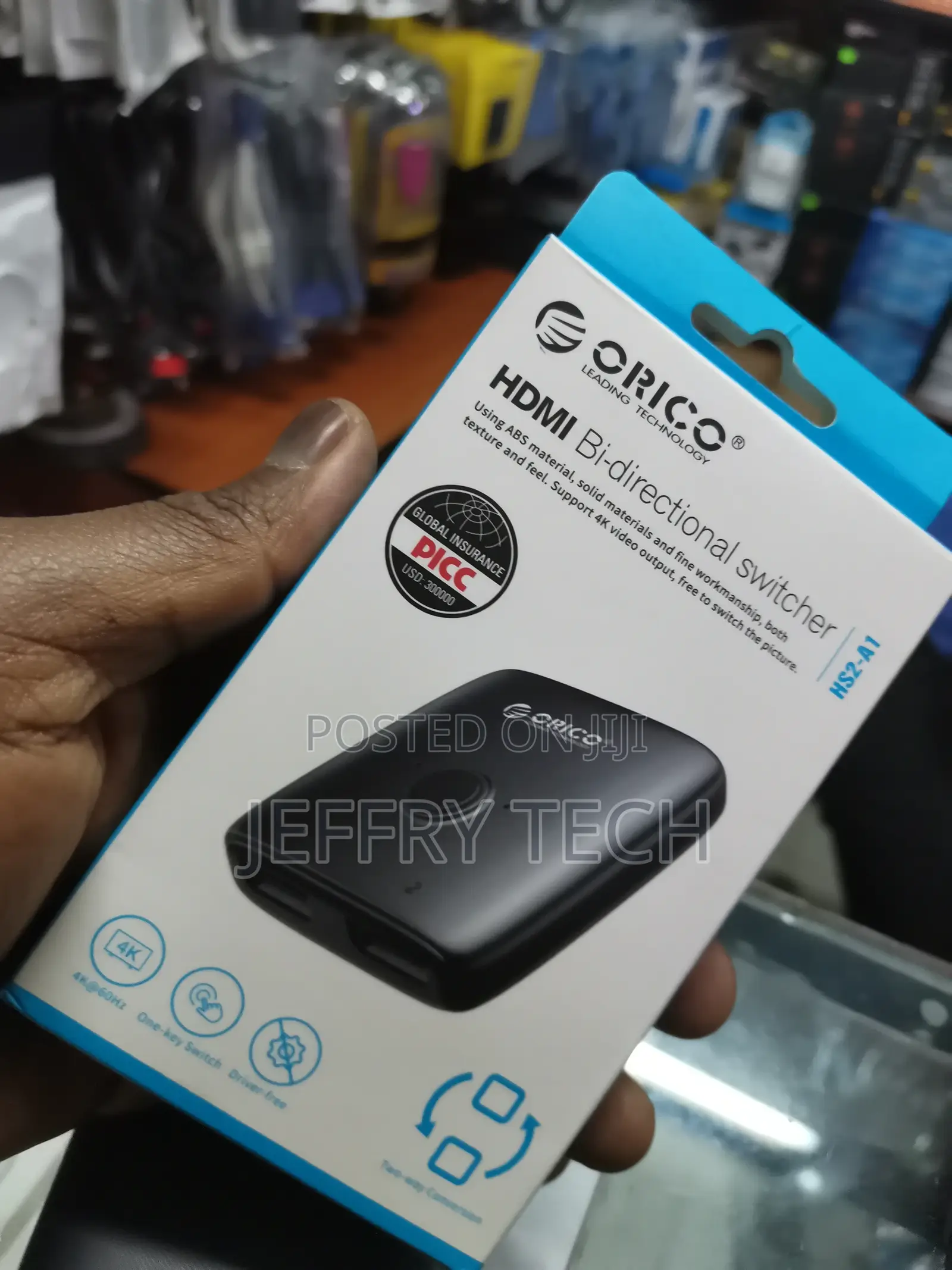 Hdmi Bi-Directional Switcher Splitter Hdmi-Compatible 2.0 Co
