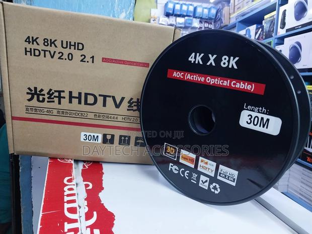 30m Active Optical (Aoc) High Speed Hdmi Cable With Ethernet