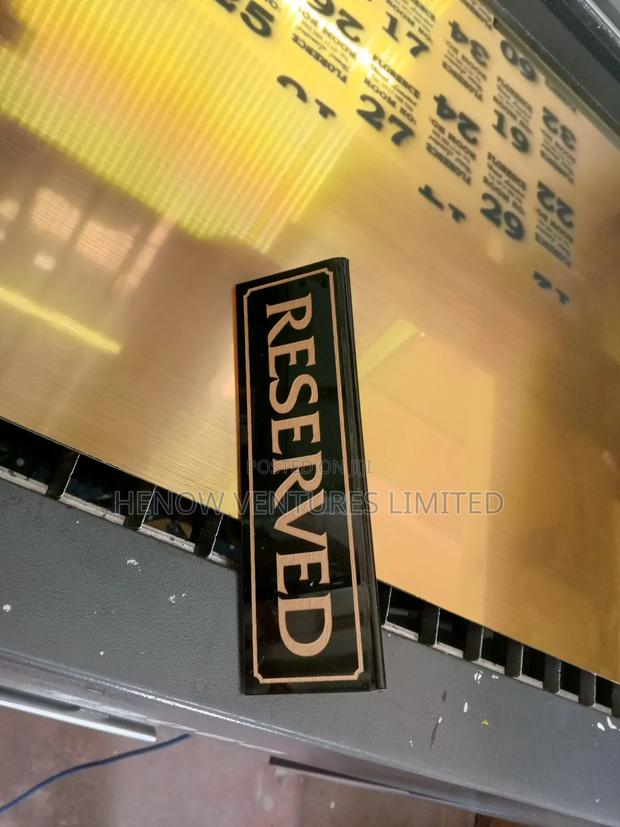 Customized Door Plates - main view