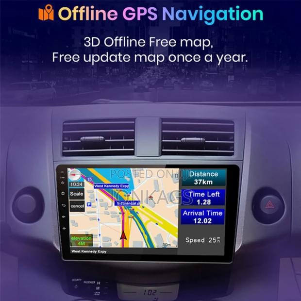 9 Inches Android Radio for RAV4 2005 - 2013 - thumbnail 4