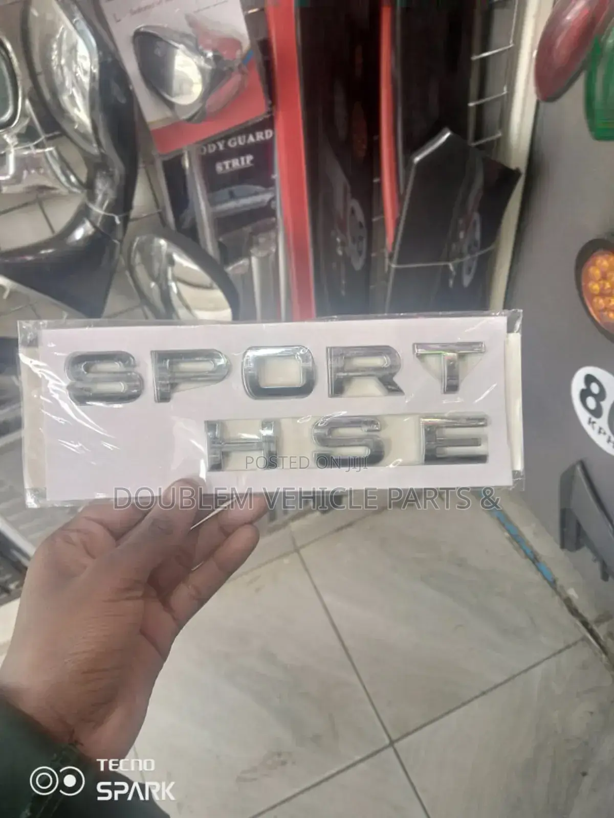 Logo Emblem SPORT HSE Silver