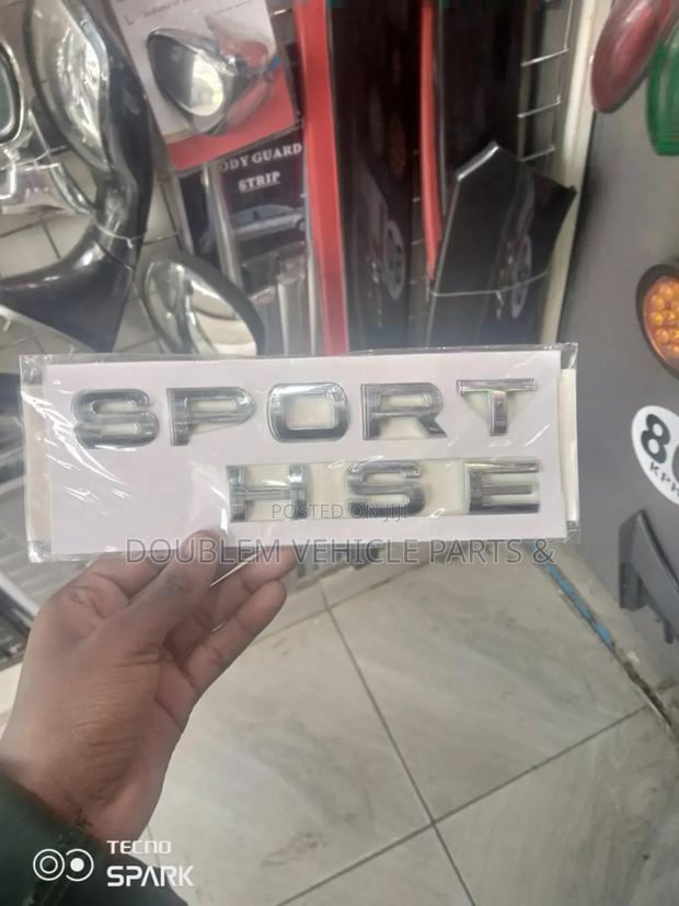 Logo Emblem SPORT HSE Silver