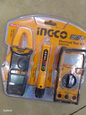 Ingco Electrical Test Kit Digital Clamp Meter
