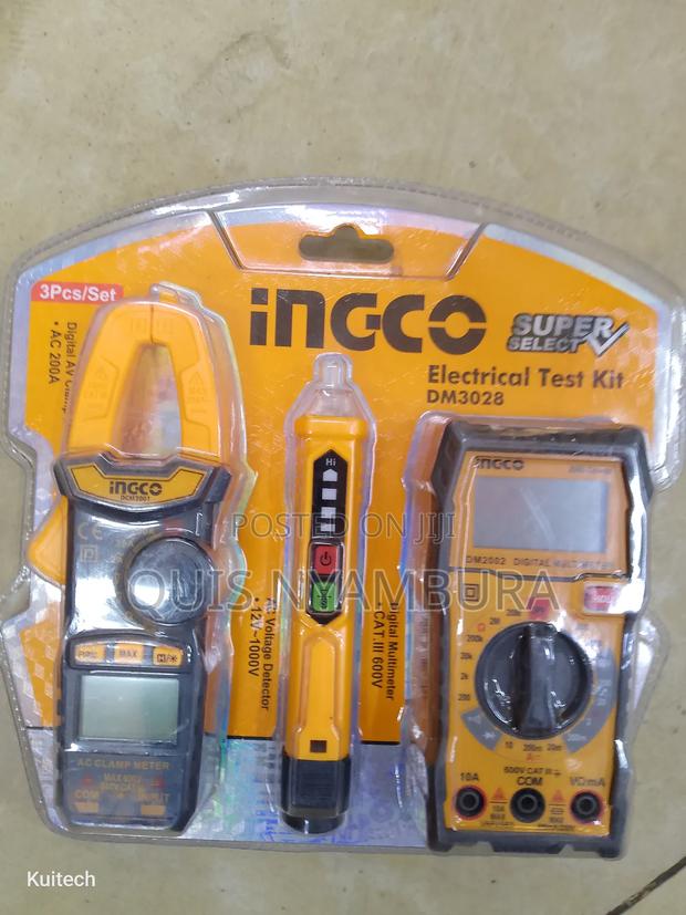 Ingco Electrical Test Kit Digital Clamp Meter - thumbnail 2