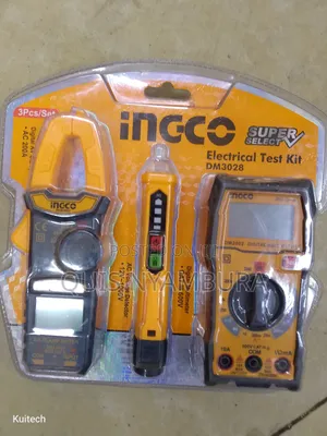 Ingco Electrical Test Kit Digital Clamp Meter.