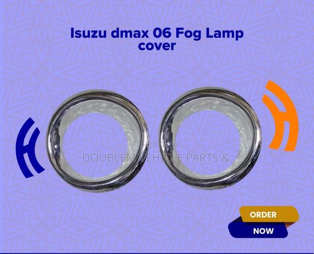 Foglamp/Foglight/Fog Lamp Covers Isuzu D-Max 2006 Silver