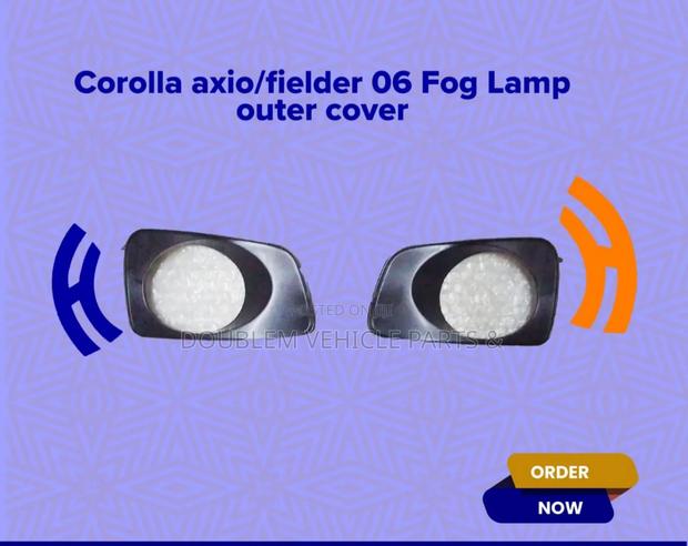 Foglamp Covers Toyota Corolla Fielder/Axio 2007-2012 Outer - main view