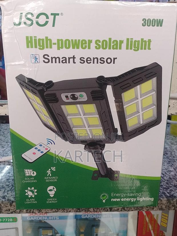 JSOT 300W Foldable High Power Solar Lamp Smart Sensor - main view