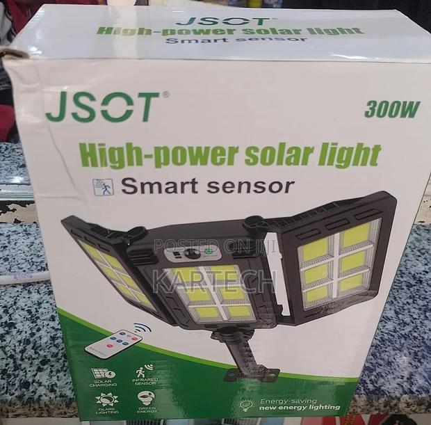 JSOT 300W 3 Head High Power Solar Street Light Smart Sensor