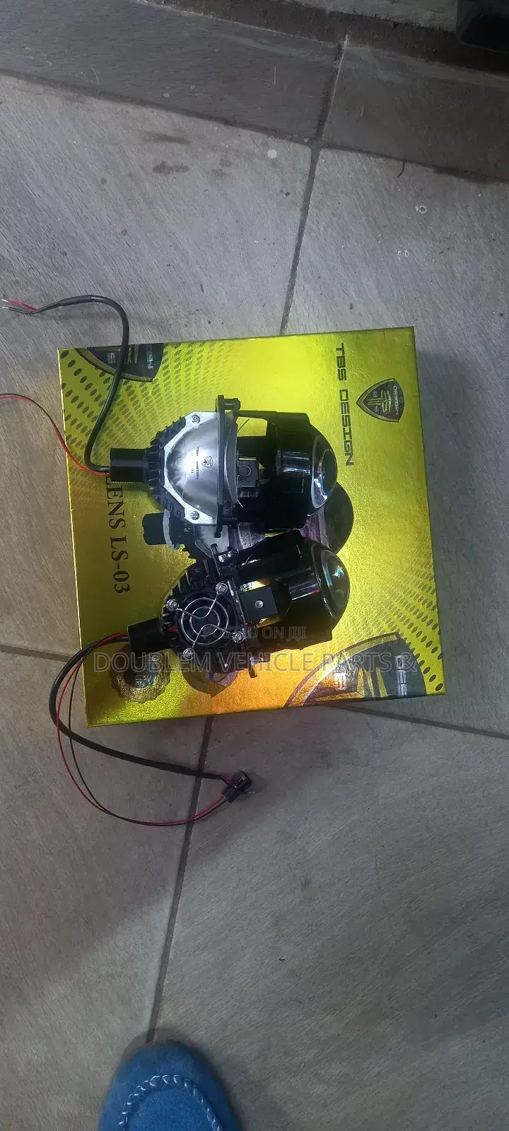 LED Headlights H4 Projector Bulbs Superior Brightness 120W