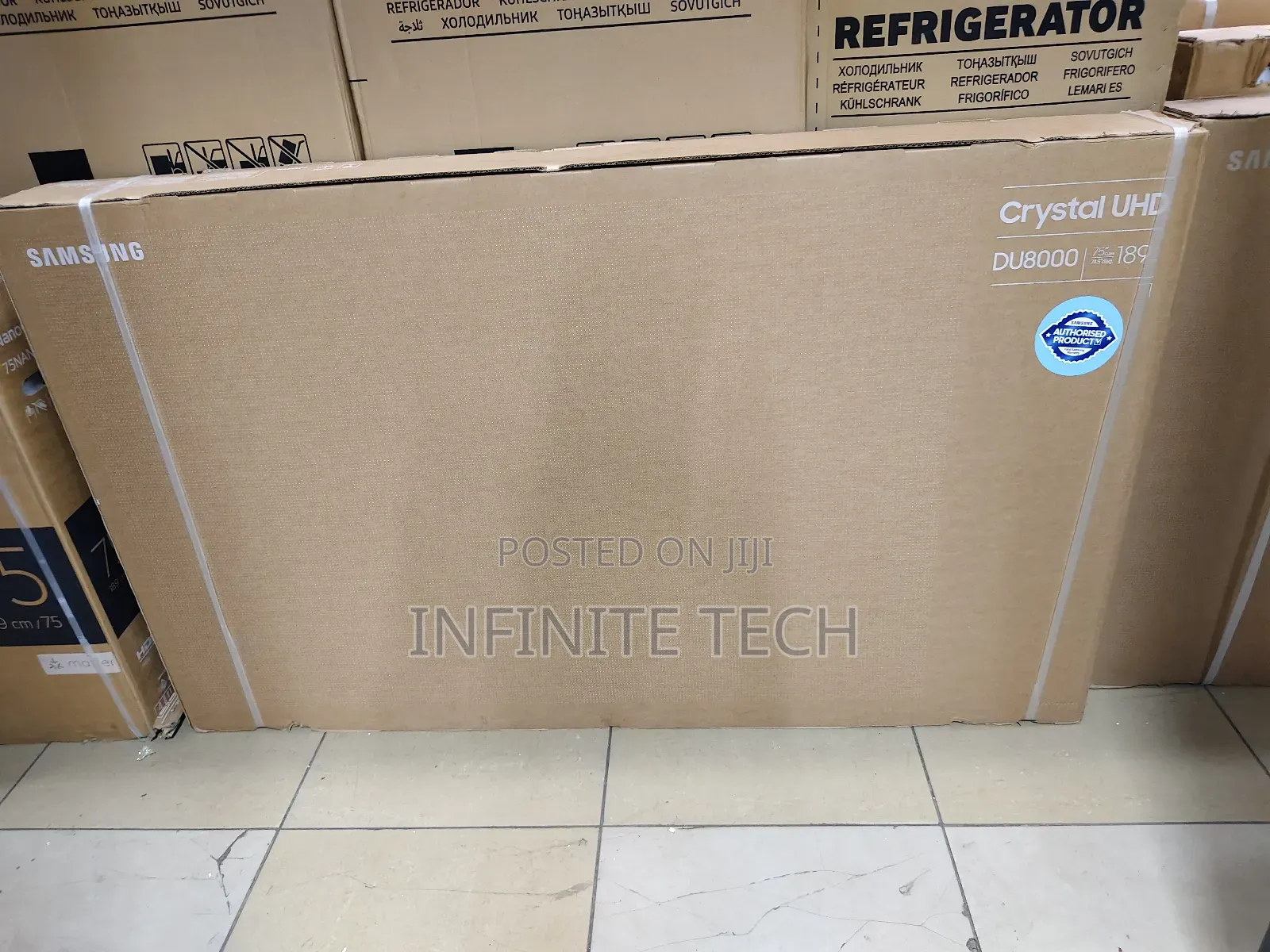 Samsung 75′′ Du8000 Crystal Uhd Smart Tv – 75du8000
