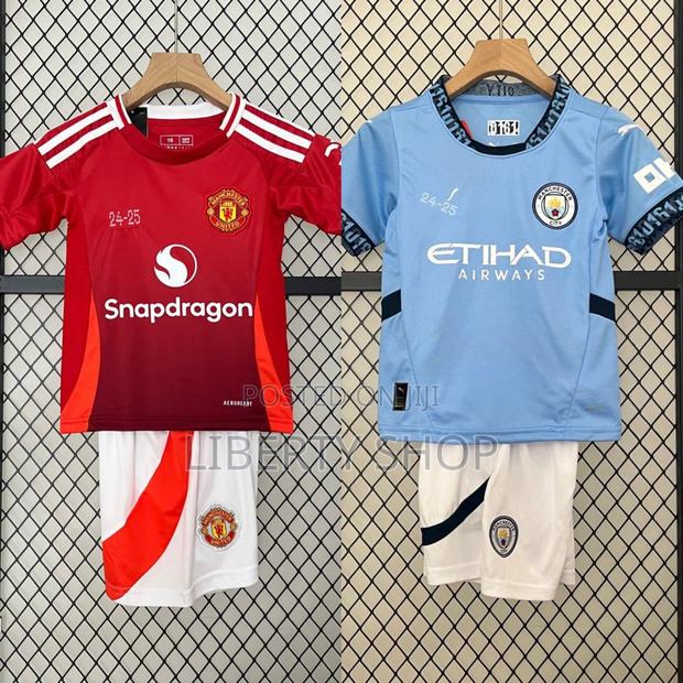 Manchester United * Manchester City Kids Jersey