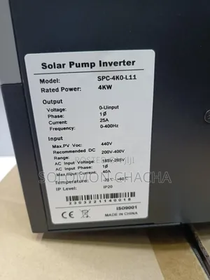 Sunnypex 4KW Single Phase Solar Pumping Inverter