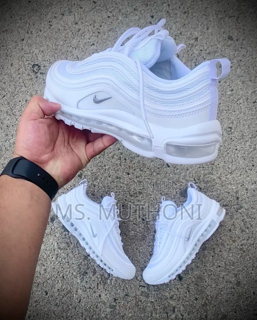 *Airmax 97 Tripple White* _36 -45quality