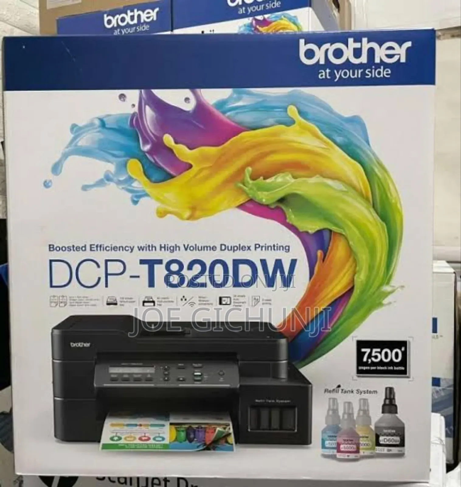 Brother DCP-T820DW Wireless All in One Ink Tank Printer