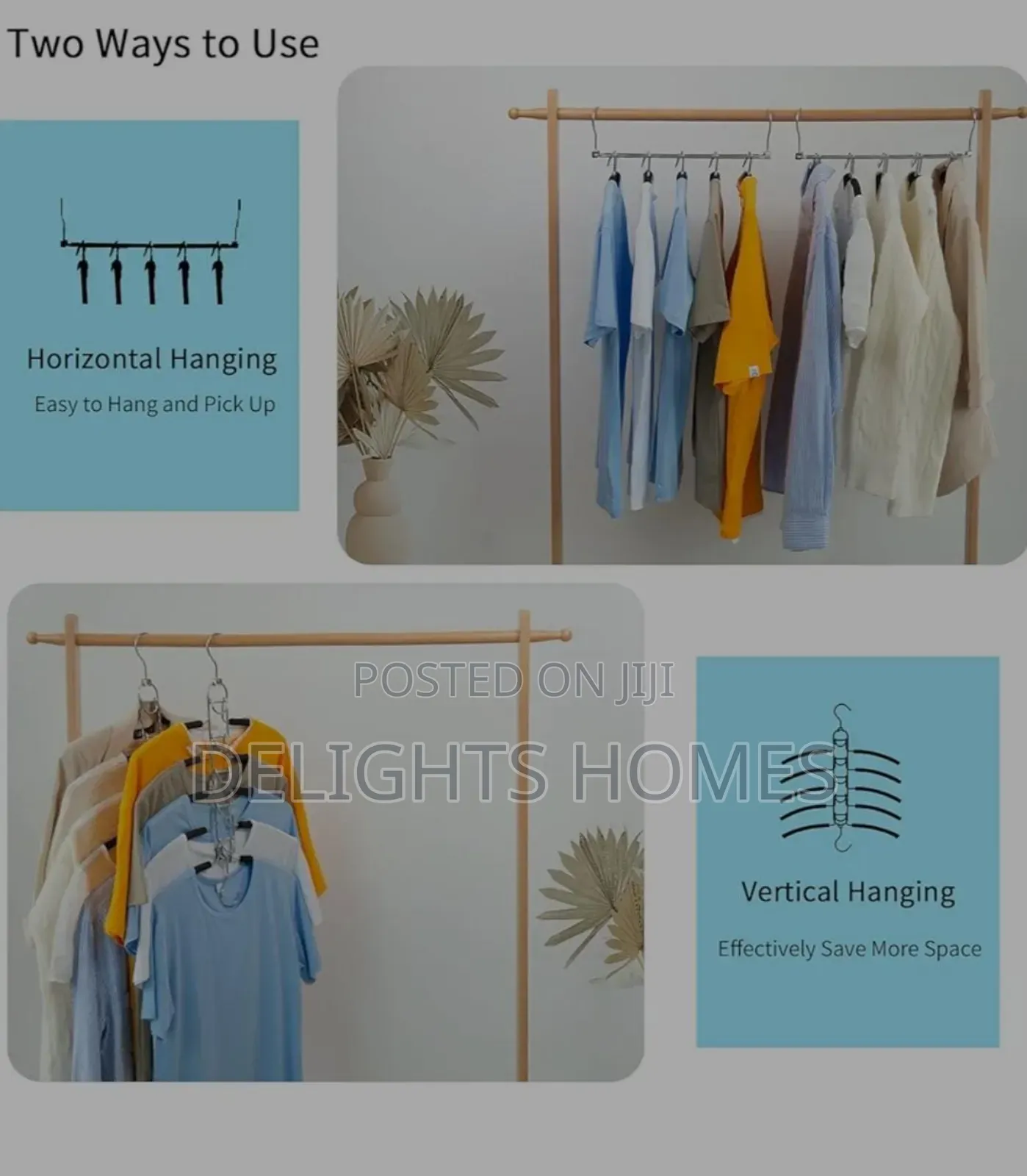 Space Saver Magic 5 in 1 Wardrobe Organizer /Hanger-Alp