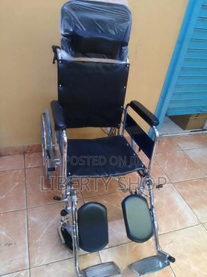 Electric High Back Wheel Chair - thumbnail 2