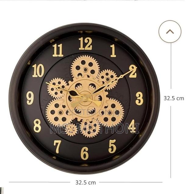 *Rotating Moving Gear Wall Clock* - thumbnail 2
