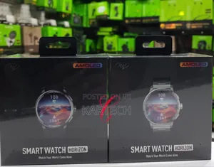 Itel Horizon ISW-N8 1.43" Smart Watch Black Rubber Straps