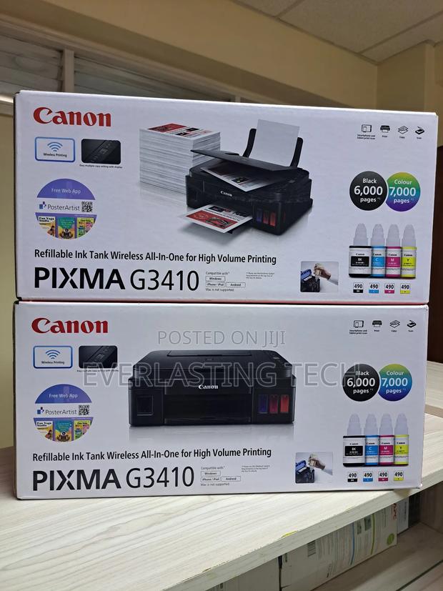 Canon Pixma G3410 A4 Colour Multifunction Printer - main view