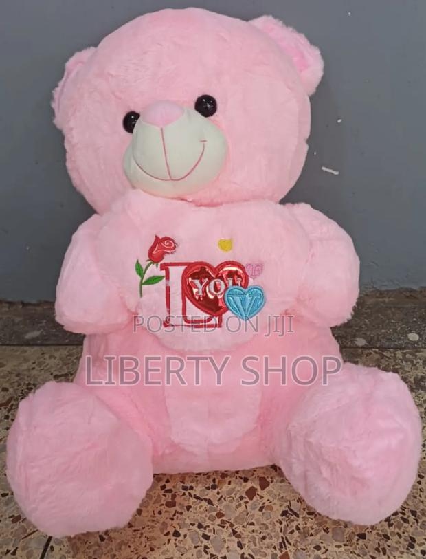 Pink Teddy Bear/ Giant Pink Teddy Bear - main view