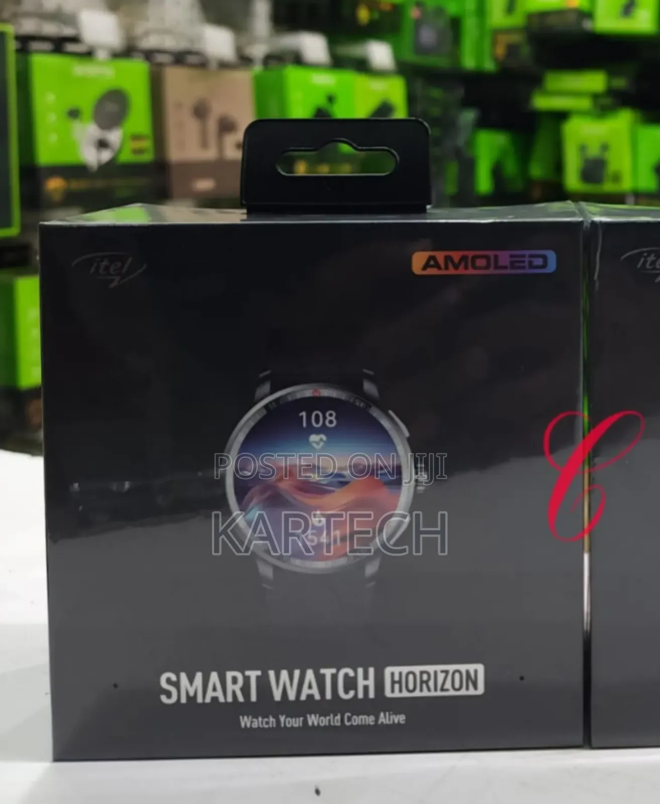 Itel Horizon Smart Watch - Rubber Straps