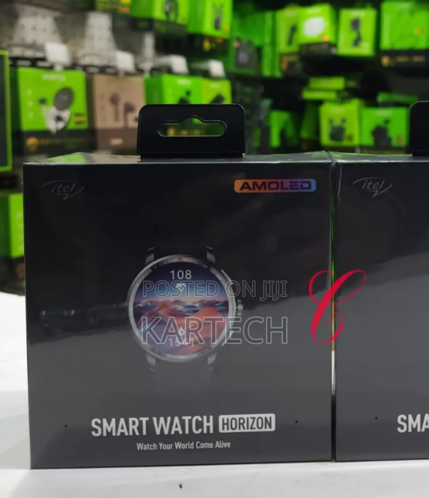 Itel Horizon Smart Watch - Rubber Straps