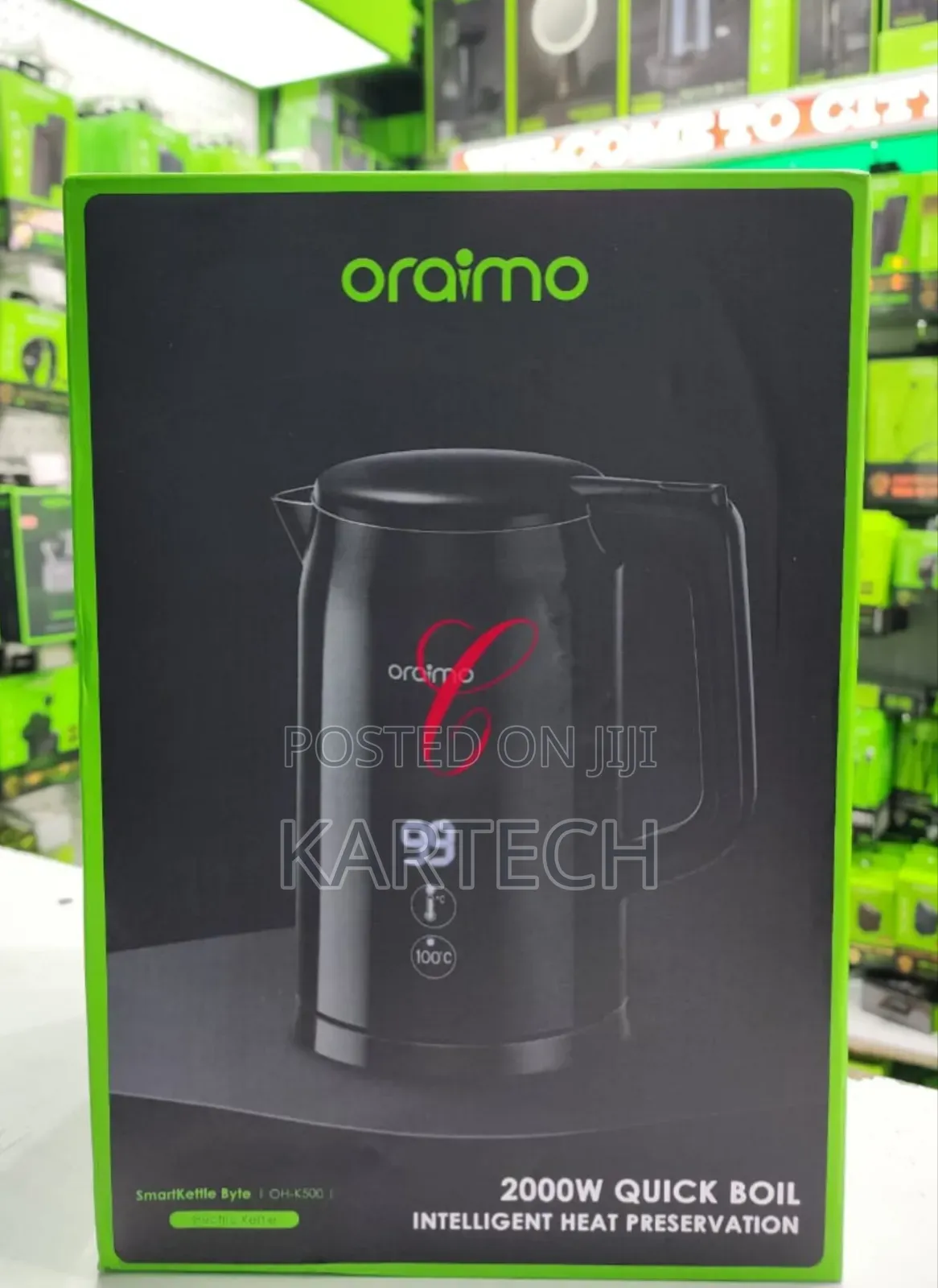 Oraimo Smartkettle Byte OH- 2000W 304 Electric Kettle