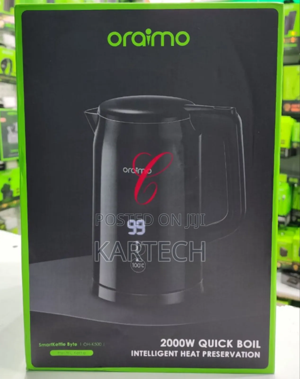 Oraimo Smartkettle Byte OH- 2000W 304 Stainless Steel
