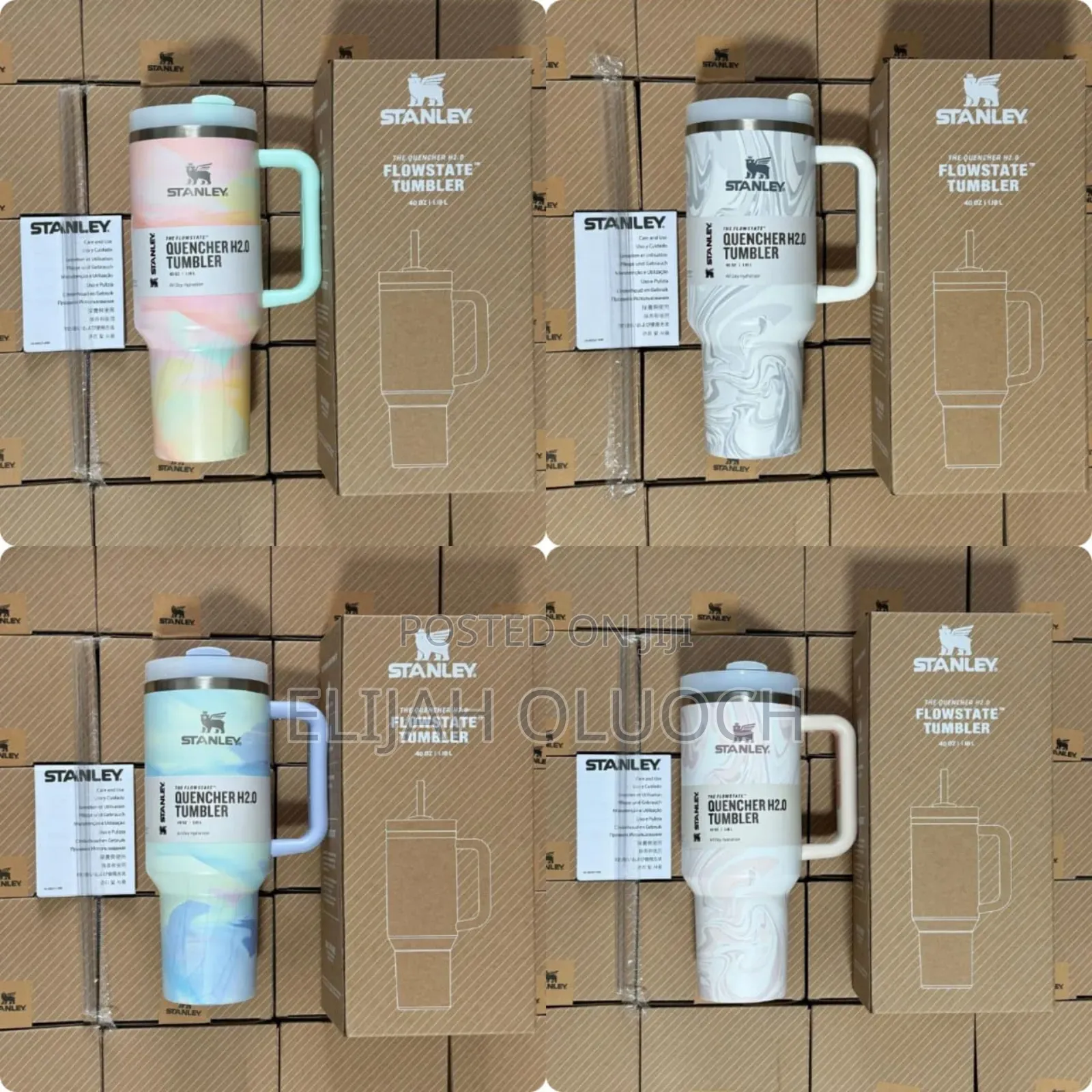 Original Stanley Tumbler Marble Effect*
