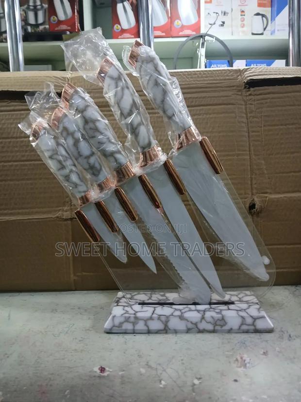 Quality Knife Set Marble , - main view