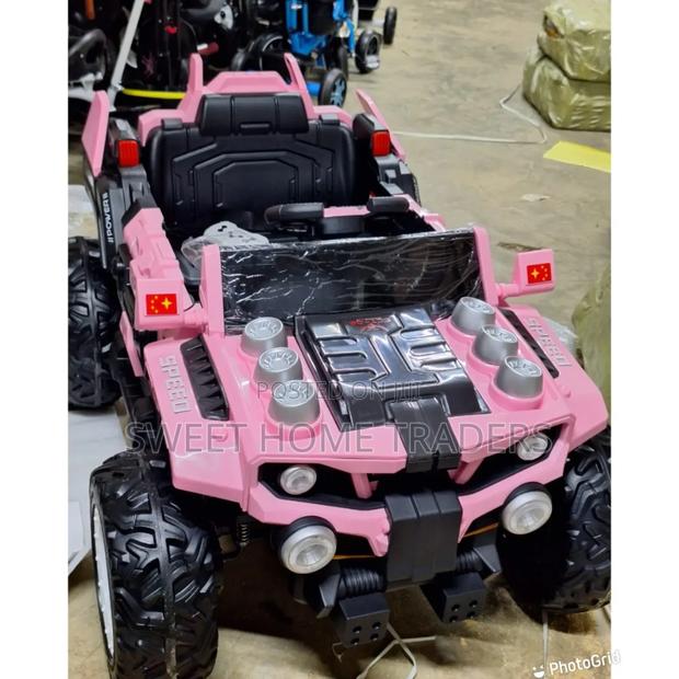 Kid Electric Car With Rubber Wheels Pink - main view