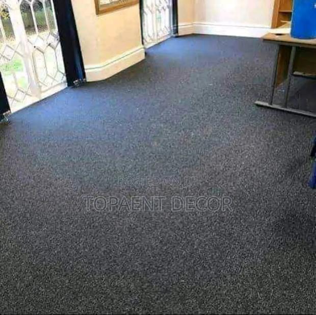 Dark Grey Office Wall to Wall Carpets - main view