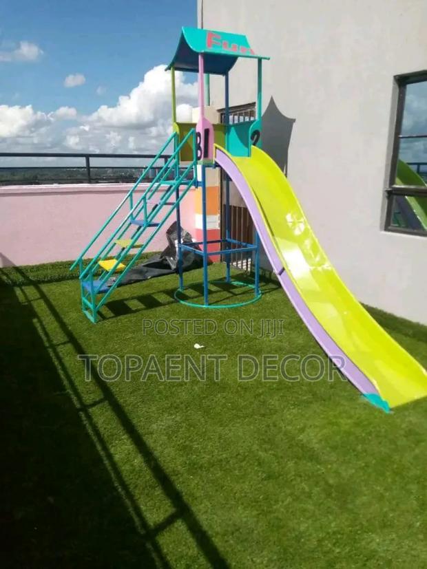 Kids Play Ground Artificial Grass Carpet - main view