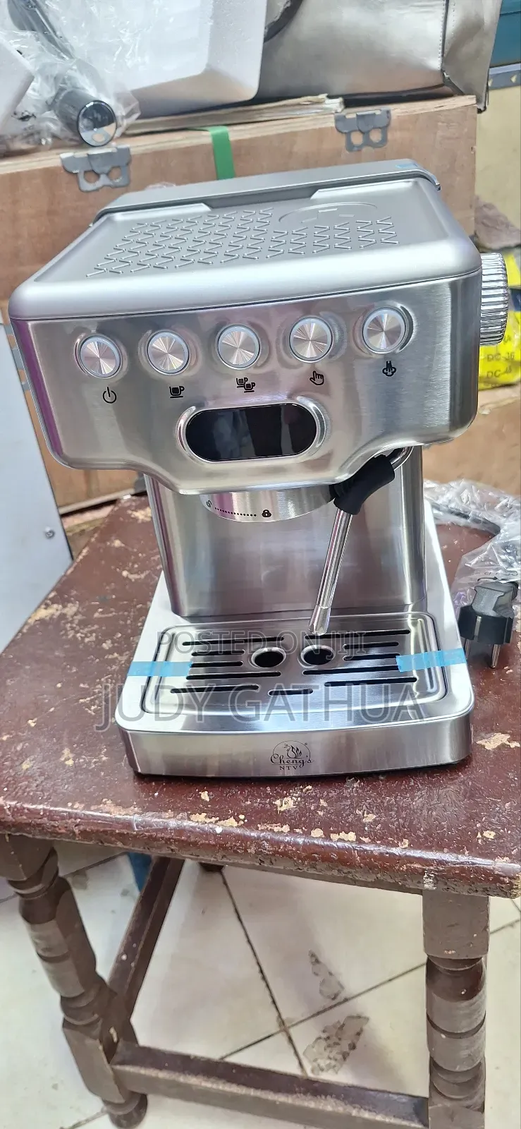 Coffee Maker With Grinder