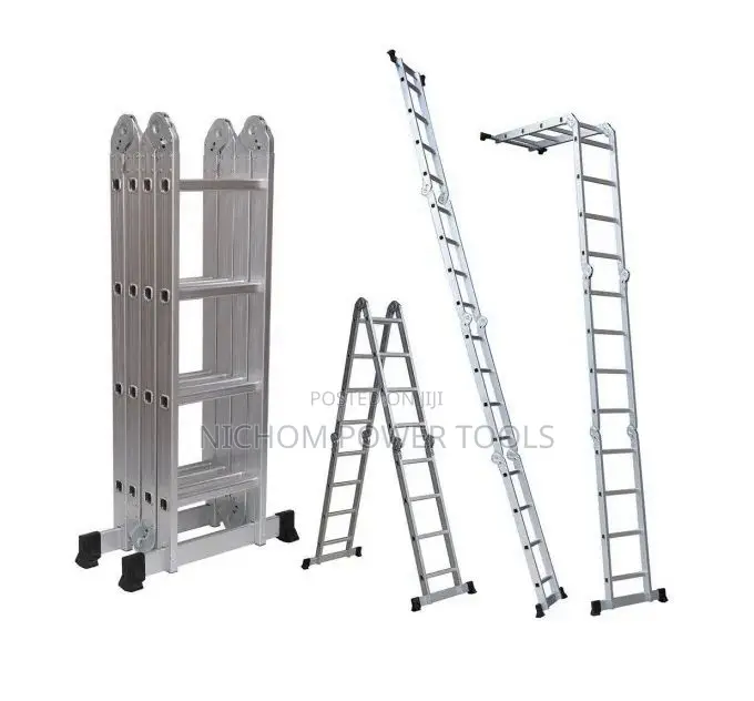 7 M Foldable Aluminum Material Multi-Purpose Ladder