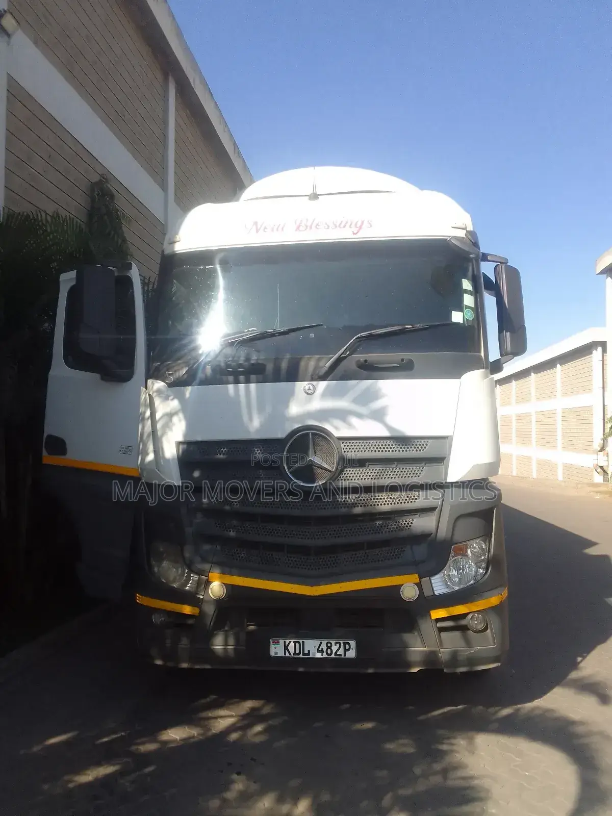 Box Body Trailer at Hand for Logistic Jobs
