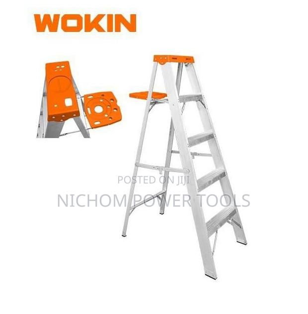 Wokin 4 Step Household Ladder - main view