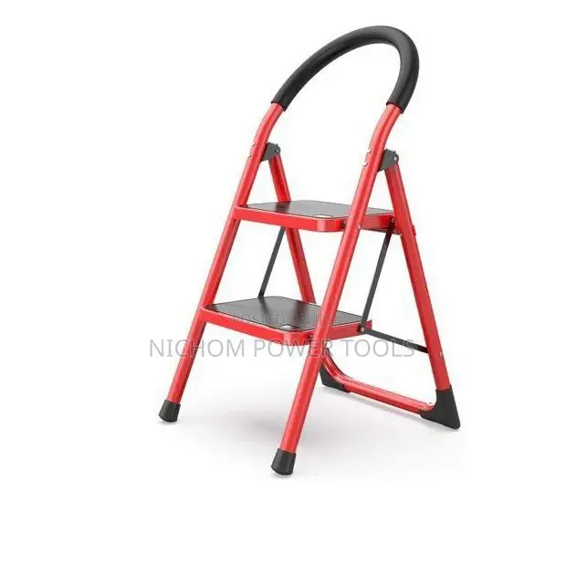 Steel Ladder Foldable 2 Steps Premium