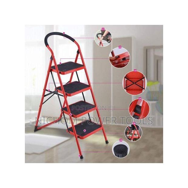 Foldable 4 Steps Ladder - main view