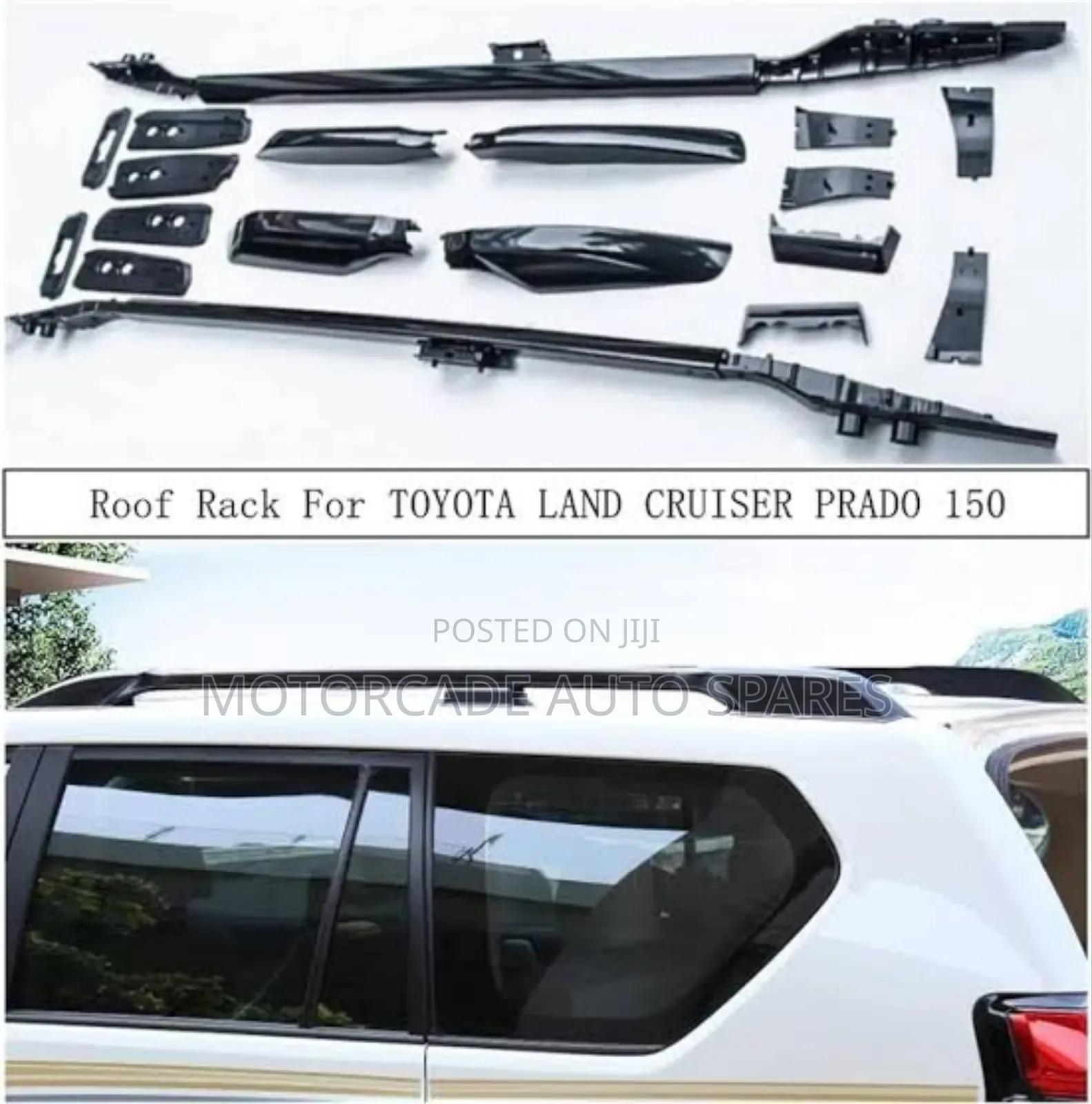 Toyota Landcruiser Prado Fj 150 2010-2020 Roof Rails