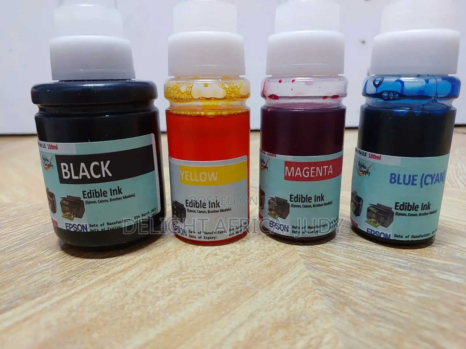Epson Edible Inks 100ml for Edible Printing
