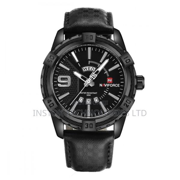 Naviforce NF9117L Leather Mens Watch