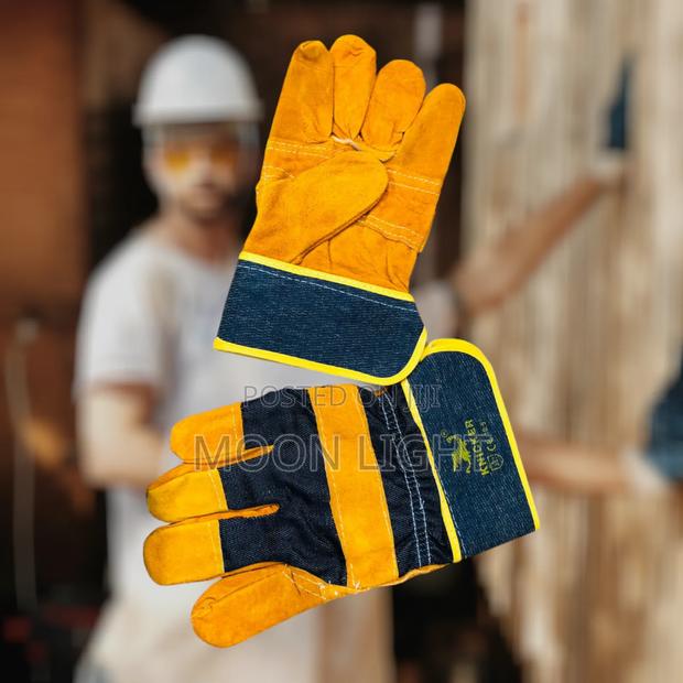 Leather Gloves Heavy Duty - thumbnail 2