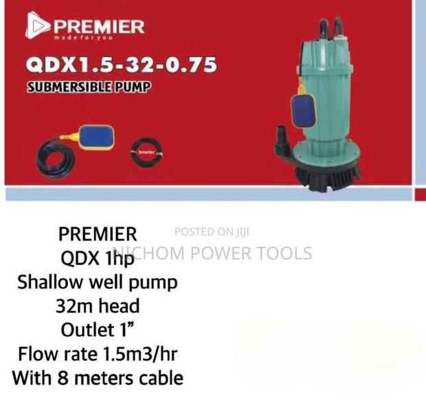 Premier 1HP 32M Lift Electric Submersible Water Pump - main view