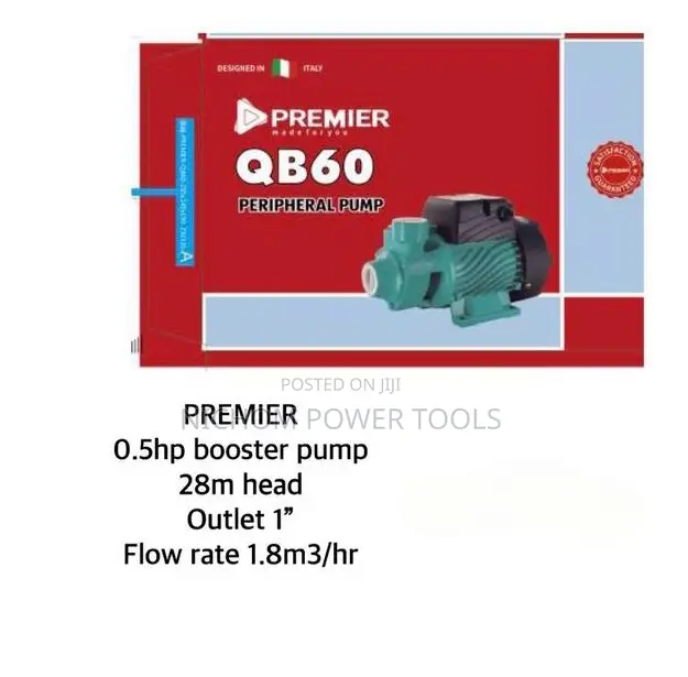 Premier 0.5 HP Booster Pump 28M Head